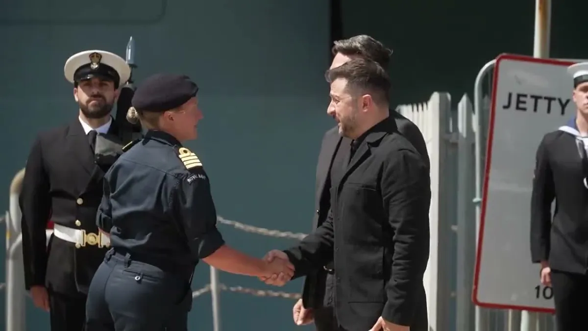 Ukrayna Başkanı Zelenskiy, Birleşik Krallık Başbakanı Burnham ile görüştü: Elektronik harp desteği savaş alanında faydalı olacak
