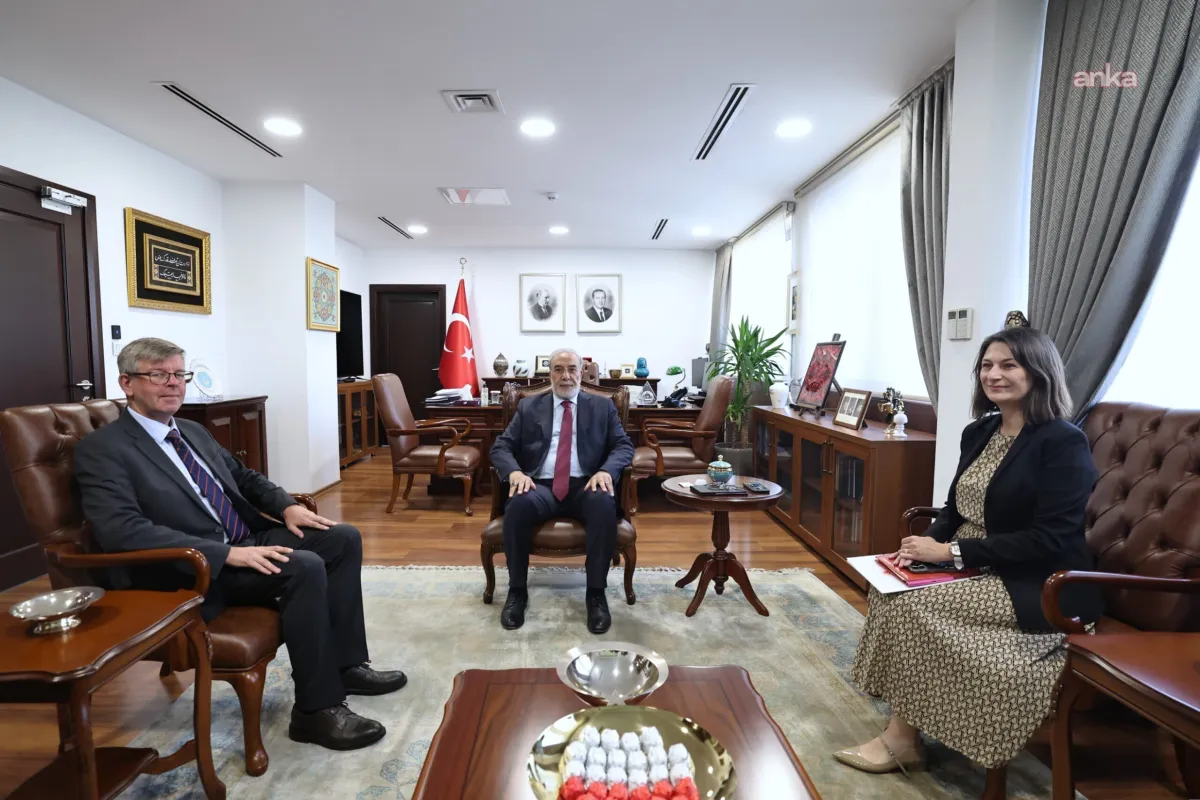 Dışişleri Bakan Yardımcısı Kulaklıkaya, Litvanya’nın Ankara Büyükelçisi Janukonis’i kabul etti