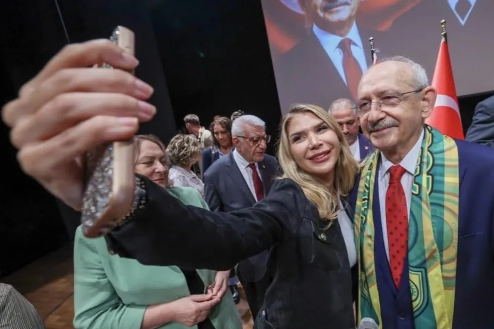 Fatih Keleş’in sevgilisi olduğunu beyan eden isim Kılıçdaroğlu'yla fotoğraf çekti