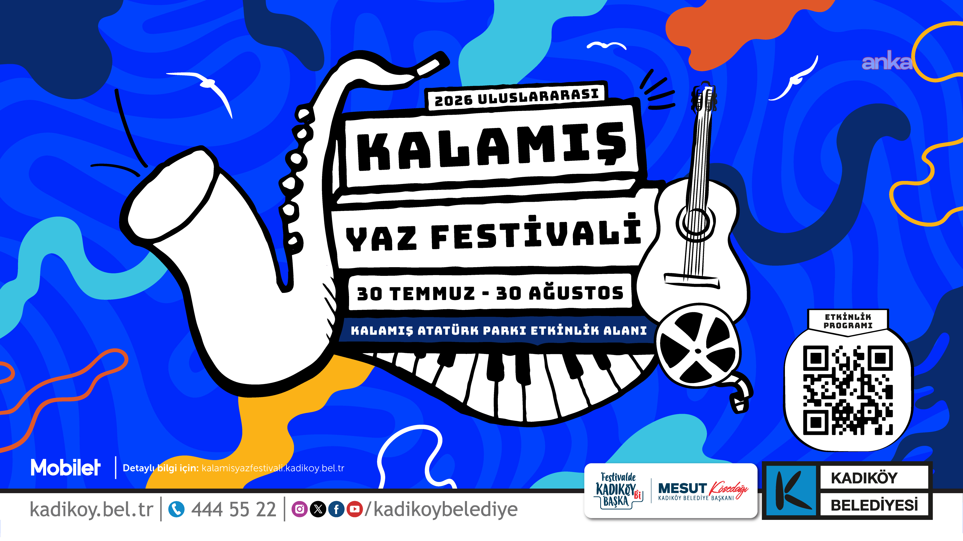 Kadıköy Belediyesi Uluslararası Kalamış Yaz Festivali, 30 Temmuz'da başlıyor