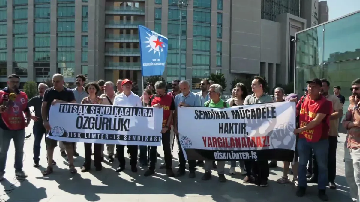 Eski DİSK Limter-İş Genel Başkanı Kanber Saygılı ilk duruşmada tahliye edildi