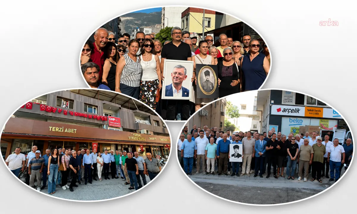 Hatay’da CHP’li üç merkez ilçe başkanı ve yönetimi partilerinden istifa etti