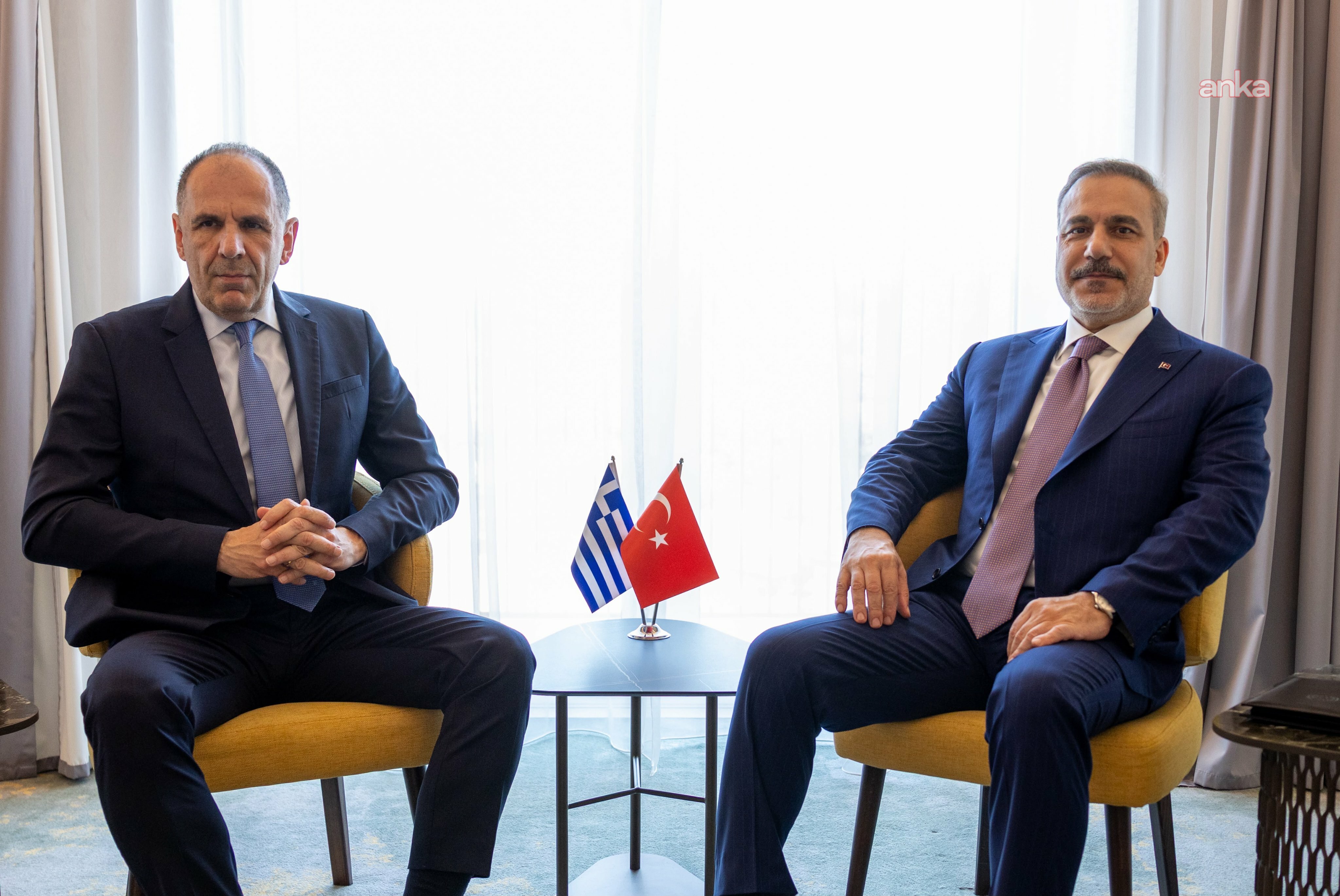 Bakan Fidan, Yunanistanlı mevkidaşı Gerapetritis ile görüştü: Türk-Yunan ilişkileri ve bölgesel iş birliği konuları ele alındı